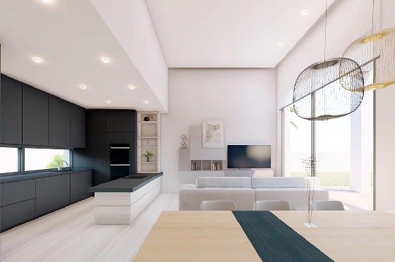 Villa in Finestrat zu verkaufen, Wohnfläche 224 m², Zustand Erstbezug, Grundstück 400 m², 3 Schlafzimmer, 2 Badezimmer, Pool, ref.: HA-FIN-310-E01-5
