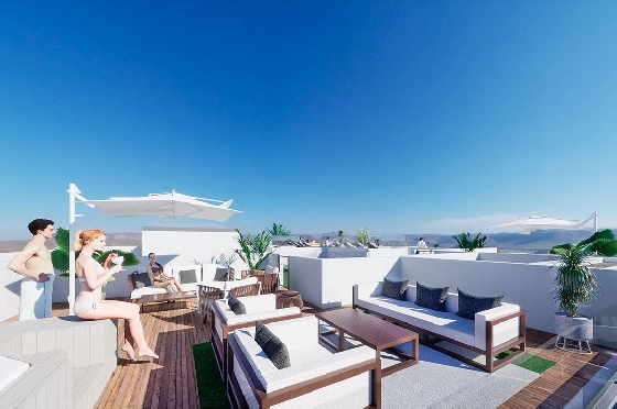 Etagen Apartment in Torrevieja zu verkaufen, Wohnfläche 82 m², Zustand Erstbezug, 2 Schlafzimmer, 2 Badezimmer, Pool, ref.: HA-TON-203-A01-8