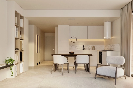 Apartment in Calpe(Calpe Town Centre) zu verkaufen, Wohnfläche 108 m², Klimaanlage, 2 Schlafzimmer, 2 Badezimmer, Pool, ref.: CA-A-1754-AMB-10