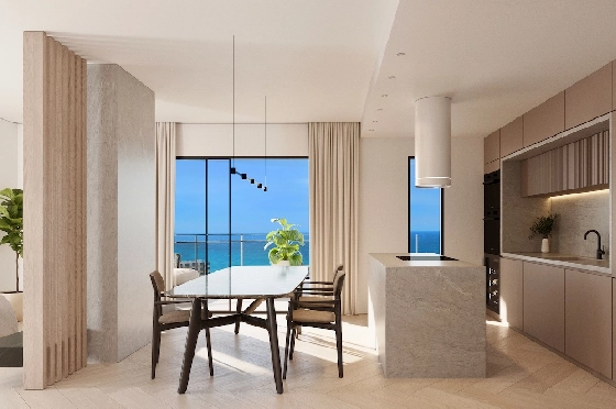 Apartment in Calpe(Calpe Town Centre) zu verkaufen, Wohnfläche 108 m², Klimaanlage, 2 Schlafzimmer, 2 Badezimmer, Pool, ref.: CA-A-1754-AMB-5