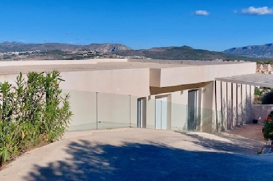 Villa in Benitachell(La Cumbre del Sol) zu verkaufen, Wohnfläche 140 m², Klimaanlage, Grundstück 1395 m², 2 Schlafzimmer, 2 Badezimmer, Pool, ref.: CA-H-1815-AMB-18
