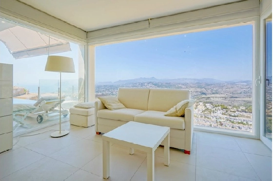 Villa in Benitachell(La Cumbre del Sol) zu verkaufen, Wohnfläche 140 m², Klimaanlage, Grundstück 1395 m², 2 Schlafzimmer, 2 Badezimmer, Pool, ref.: CA-H-1815-AMB-4