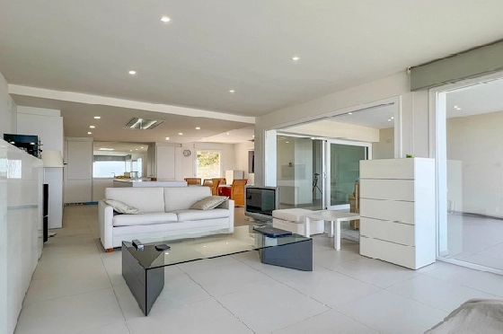 Villa in Benitachell(La Cumbre del Sol) zu verkaufen, Wohnfläche 140 m², Klimaanlage, Grundstück 1395 m², 2 Schlafzimmer, 2 Badezimmer, Pool, ref.: CA-H-1815-AMB-5
