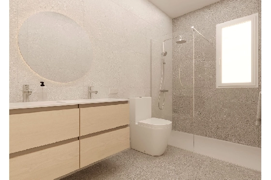 Stadthaus in Finestrat(Finestrat) zu verkaufen, Wohnfläche 128 m², Klimaanlage, Grundstück 275 m², 4 Schlafzimmer, 2 Badezimmer, Pool, ref.: CA-B-1828-AMB-13