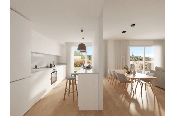 Stadthaus in Finestrat(Finestrat) zu verkaufen, Wohnfläche 128 m², Klimaanlage, Grundstück 275 m², 4 Schlafzimmer, 2 Badezimmer, Pool, ref.: CA-B-1828-AMB-6