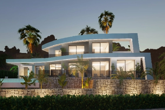 Villa in Benissa(La Fustera) zu verkaufen, Wohnfläche 621 m², Klimaanlage, Grundstück 1250 m², 4 Schlafzimmer, 6 Badezimmer, Pool, ref.: CA-H-1834-AMB-7