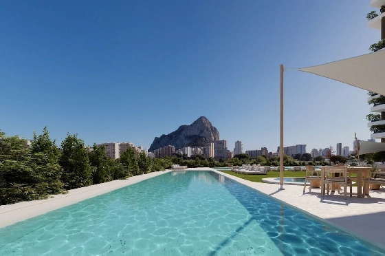 Apartment in Calpe(Calpe) zu verkaufen, Wohnfläche 348 m², Klimaanlage, 3 Schlafzimmer, 2 Badezimmer, Pool, ref.: CA-A-1835-AMB-13