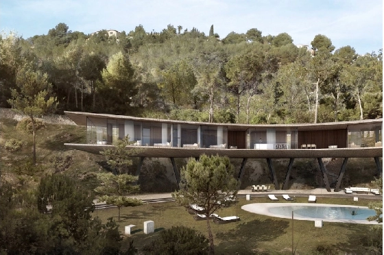 Villa in Benissa(Raco de Galeno) zu verkaufen, Wohnfläche 680 m², Klimaanlage, Grundstück 1857 m², 4 Schlafzimmer, 4 Badezimmer, Pool, ref.: CA-H-1864-AMB-2
