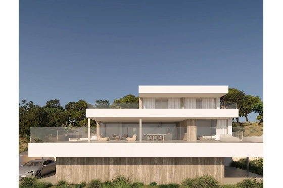 Villa in Benitachell(Kalmias) zu verkaufen, Klimaanlage, Grundstück 842 m², 3 Schlafzimmer, 3 Badezimmer, Pool, ref.: CA-H-1866-AMB-4
