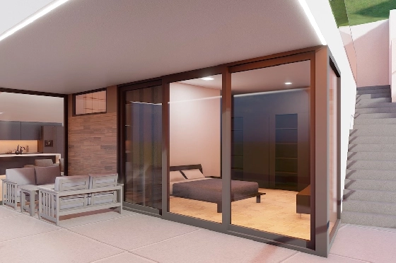 Villa in Benitachell(La Cumbre del Sol) zu verkaufen, Wohnfläche 511 m², Klimaanlage, Grundstück 745 m², 3 Schlafzimmer, 4 Badezimmer, Pool, ref.: CA-H-1871-AMBI-12