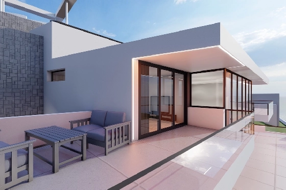 Villa in Benitachell(La Cumbre del Sol) zu verkaufen, Wohnfläche 511 m², Klimaanlage, Grundstück 745 m², 3 Schlafzimmer, 4 Badezimmer, Pool, ref.: CA-H-1871-AMBI-15