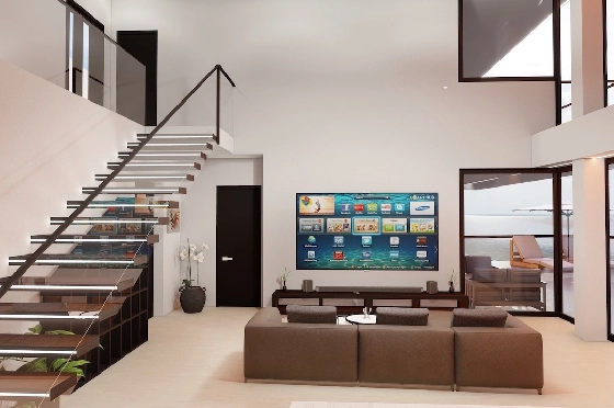 Villa in Benitachell(La Cumbre del Sol) zu verkaufen, Wohnfläche 511 m², Klimaanlage, Grundstück 745 m², 3 Schlafzimmer, 4 Badezimmer, Pool, ref.: CA-H-1871-AMBI-5