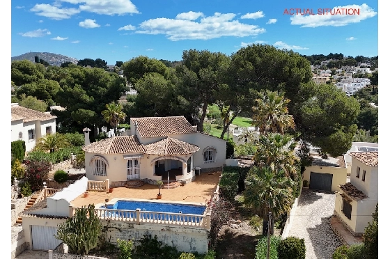 Villa in Benissa(San Jaime) zu verkaufen, Wohnfläche 296 m², Klimaanlage, Grundstück 839 m², 4 Schlafzimmer, 4 Badezimmer, Pool, ref.: CA-H-1891-AMBI-7