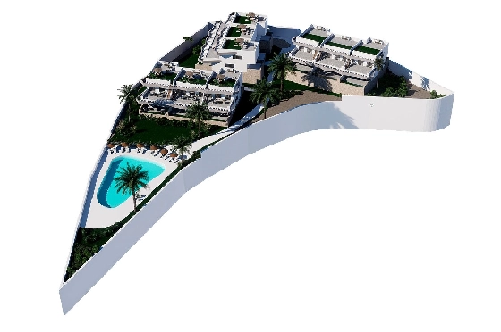 Penthouse Apartment in Finestrat zu verkaufen, Wohnfläche 221 m², Zustand Erstbezug, 2 Schlafzimmer, 2 Badezimmer, Pool, ref.: HA-FIN-317-A02-9