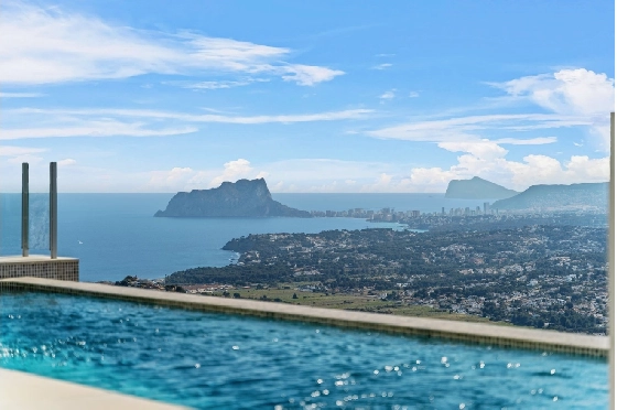 Villa in Benitachell(Cumbre del Sol) zu verkaufen, Wohnfläche 461 m², Klimaanlage, Grundstück 716 m², 3 Schlafzimmer, 2 Badezimmer, Pool, ref.: CA-H-1892-AMB-1