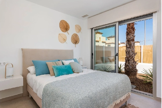 Villa in Los Alcazares zu verkaufen, Wohnfläche 130 m², Zustand Erstbezug, Grundstück 180 m², 3 Schlafzimmer, 2 Badezimmer, Pool, ref.: HA-LAN-434-E02-12