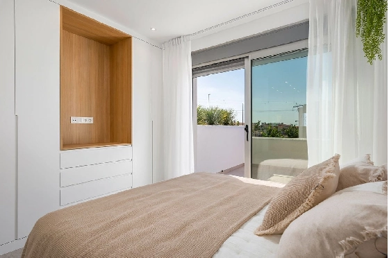 Villa in Los Alcazares zu verkaufen, Wohnfläche 130 m², Zustand Erstbezug, Grundstück 180 m², 3 Schlafzimmer, 2 Badezimmer, Pool, ref.: HA-LAN-434-E02-15