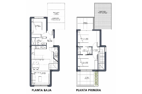 Villa in Los Alcazares zu verkaufen, Wohnfläche 130 m², Zustand Erstbezug, Grundstück 180 m², 3 Schlafzimmer, 2 Badezimmer, Pool, ref.: HA-LAN-434-E02-17