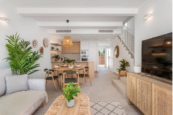 Villa in Los Alcazares zu verkaufen, Wohnfläche 130 m², Zustand Erstbezug, Grundstück 180 m², 3 Schlafzimmer, 2 Badezimmer, Pool, ref.: HA-LAN-434-E02-4