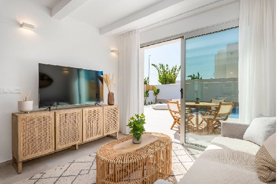 Villa in Los Alcazares zu verkaufen, Wohnfläche 130 m², Zustand Erstbezug, Grundstück 180 m², 3 Schlafzimmer, 2 Badezimmer, Pool, ref.: HA-LAN-434-E02-5