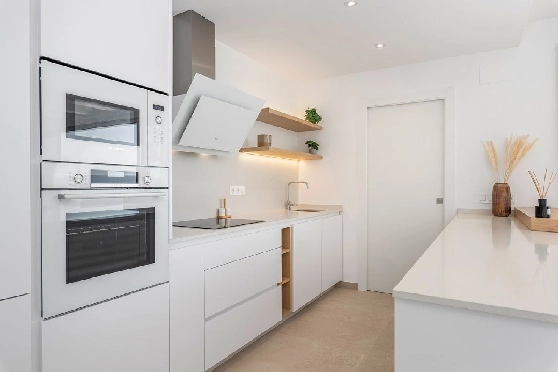 Villa in Los Alcazares zu verkaufen, Wohnfläche 115 m², Zustand Erstbezug, Grundstück 217 m², 3 Schlafzimmer, 2 Badezimmer, Pool, ref.: HA-LAN-434-E01-10
