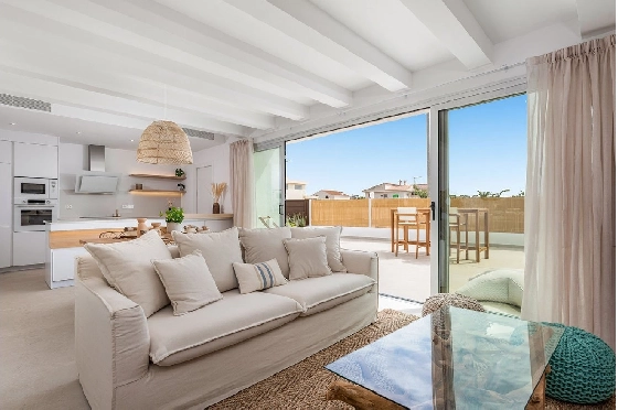 Villa in Los Alcazares zu verkaufen, Wohnfläche 115 m², Zustand Erstbezug, Grundstück 217 m², 3 Schlafzimmer, 2 Badezimmer, Pool, ref.: HA-LAN-434-E01-12