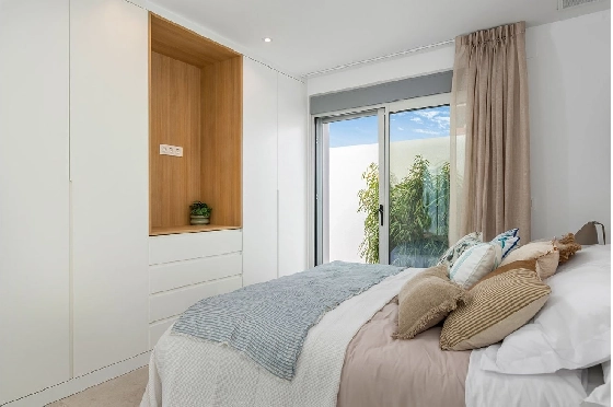 Villa in Los Alcazares zu verkaufen, Wohnfläche 115 m², Zustand Erstbezug, Grundstück 217 m², 3 Schlafzimmer, 2 Badezimmer, Pool, ref.: HA-LAN-434-E01-17