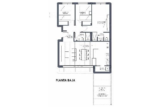 Villa in Los Alcazares zu verkaufen, Wohnfläche 115 m², Zustand Erstbezug, Grundstück 217 m², 3 Schlafzimmer, 2 Badezimmer, Pool, ref.: HA-LAN-434-E01-24