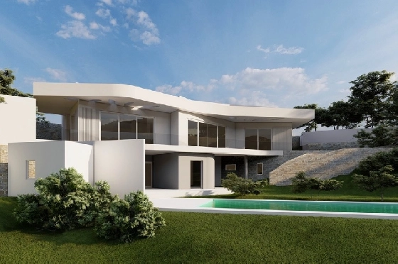 Villa in Javea(Tosalet) zu verkaufen, Wohnfläche 350 m², Klimaanlage, Grundstück 1000 m², 4 Schlafzimmer, 4 Badezimmer, Pool, ref.: CA-H-1897-AMB-2