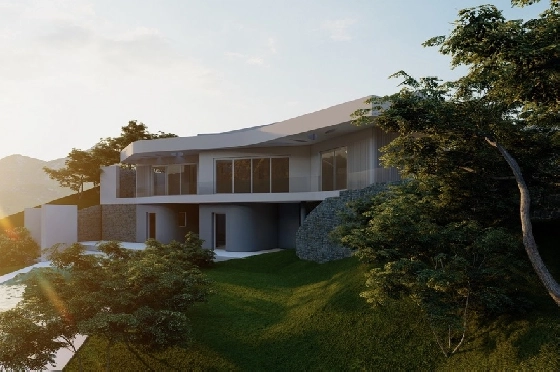 Villa in Javea(Tosalet) zu verkaufen, Wohnfläche 350 m², Klimaanlage, Grundstück 1000 m², 4 Schlafzimmer, 4 Badezimmer, Pool, ref.: CA-H-1897-AMB-3
