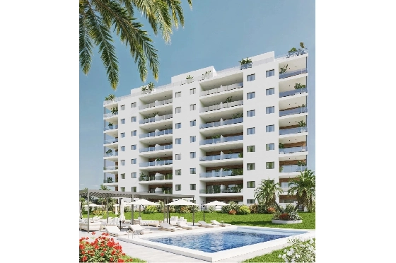 Apartment in Villajoyosa(Villajoyosa) zu verkaufen, Wohnfläche 82 m², Klimaanlage, 2 Schlafzimmer, 2 Badezimmer, Pool, ref.: CA-A-1899-AMB-3