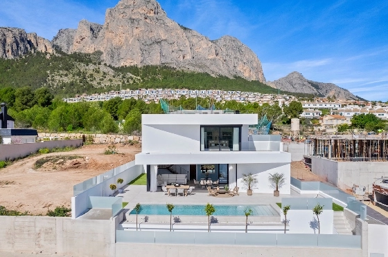 Villa in Polop(Polop) zu verkaufen, Wohnfläche 311 m², Klimaanlage, Grundstück 420 m², 4 Schlafzimmer, 4 Badezimmer, Pool, ref.: CA-H-1902-AMB-1