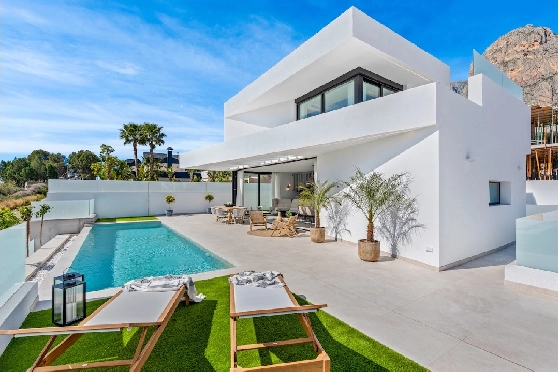 Villa in Polop(Polop) zu verkaufen, Wohnfläche 311 m², Klimaanlage, Grundstück 420 m², 4 Schlafzimmer, 4 Badezimmer, Pool, ref.: CA-H-1902-AMB-3