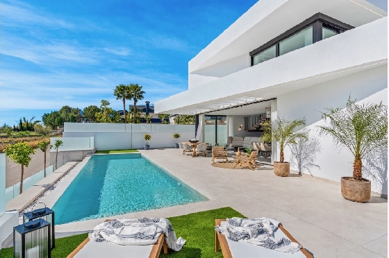 Villa in Polop(Polop) zu verkaufen, Wohnfläche 311 m², Klimaanlage, Grundstück 420 m², 4 Schlafzimmer, 4 Badezimmer, Pool, ref.: CA-H-1902-AMB-34