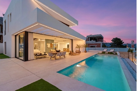 Villa in Polop(Polop) zu verkaufen, Wohnfläche 311 m², Klimaanlage, Grundstück 420 m², 4 Schlafzimmer, 4 Badezimmer, Pool, ref.: CA-H-1902-AMB-6