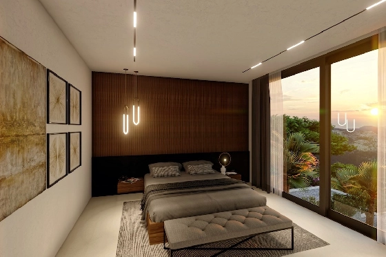 Villa in Altea(Sierra de Altea) zu verkaufen, Wohnfläche 500 m², Klimaanlage, Grundstück 1270 m², 4 Schlafzimmer, 4 Badezimmer, Pool, ref.: CA-H-1718-AMBI-11