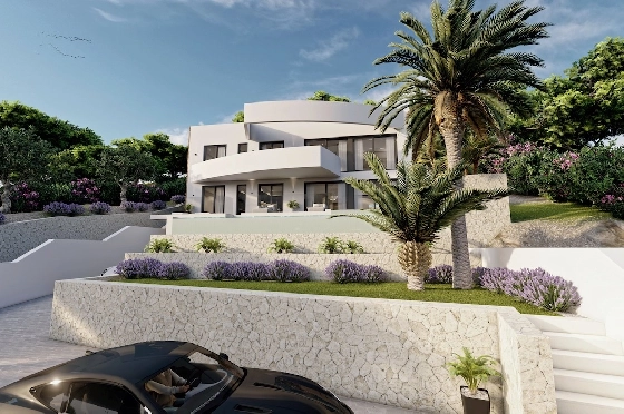 Villa in Altea(Sierra de Altea) zu verkaufen, Wohnfläche 500 m², Klimaanlage, Grundstück 1270 m², 4 Schlafzimmer, 4 Badezimmer, Pool, ref.: CA-H-1718-AMBI-17