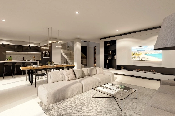 Villa in Altea(Sierra de Altea) zu verkaufen, Wohnfläche 500 m², Klimaanlage, Grundstück 1270 m², 4 Schlafzimmer, 4 Badezimmer, Pool, ref.: CA-H-1718-AMBI-5