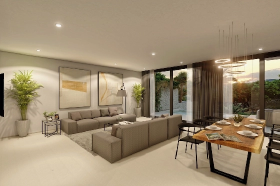 Villa in Altea(Sierra de Altea) zu verkaufen, Wohnfläche 500 m², Klimaanlage, Grundstück 1270 m², 4 Schlafzimmer, 4 Badezimmer, Pool, ref.: CA-H-1718-AMBI-6