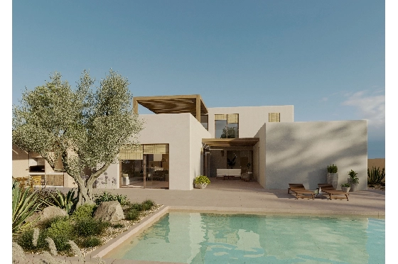 Villa in Moraira(Solpark) zu verkaufen, Wohnfläche 212 m², Klimaanlage, Grundstück 985 m², 5 Schlafzimmer, 4 Badezimmer, Pool, ref.: CA-H-1748-AMBI-2