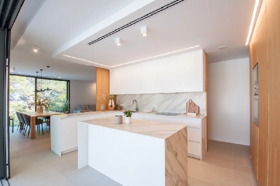 Villa in Moraira(Benimeit) zu verkaufen, Wohnfläche 396 m², Klimaanlage, Grundstück 795 m², 4 Schlafzimmer, 5 Badezimmer, Pool, ref.: CA-H-1749-AMBI-21
