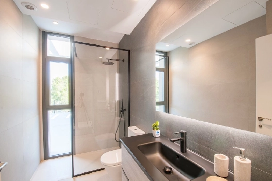 Villa in Moraira(Benimeit) zu verkaufen, Wohnfläche 396 m², Klimaanlage, Grundstück 795 m², 4 Schlafzimmer, 5 Badezimmer, Pool, ref.: CA-H-1749-AMBI-33