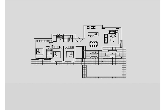 Villa in Calpe(Calpe Town Centre) zu verkaufen, Wohnfläche 172 m², Klimaanlage, Grundstück 800 m², 3 Schlafzimmer, 3 Badezimmer, Pool, ref.: CA-H-1903-AMB-6