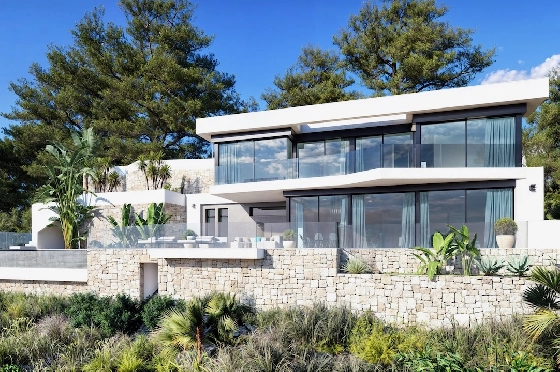 Villa in Benissa(Raco de Galeno) zu verkaufen, Wohnfläche 436 m², Klimaanlage, Grundstück 1530 m², 4 Schlafzimmer, 5 Badezimmer, Pool, ref.: CA-H-1905-AMB-1