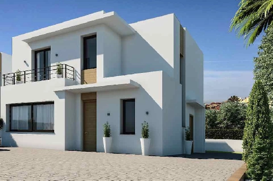 Villa in Denia(Denia) zu verkaufen, Wohnfläche 155 m², Klimaanlage, Grundstück 220 m², 3 Schlafzimmer, 3 Badezimmer, Pool, ref.: CA-H-1908-AMB-2