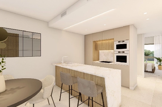 Penthouse Apartment in Ciudad Quesada zu verkaufen, Wohnfläche 153 m², Zustand Erstbezug, Klimaanlage, 2 Schlafzimmer, 2 Badezimmer, Pool, ref.: HA-CQN-131-A02-18
