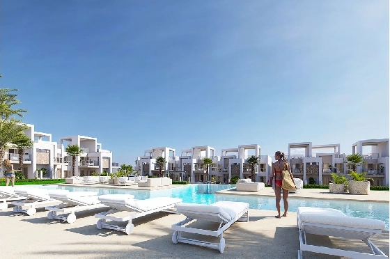 Penthouse Apartment in Ciudad Quesada zu verkaufen, Wohnfläche 153 m², Zustand Erstbezug, Klimaanlage, 2 Schlafzimmer, 2 Badezimmer, Pool, ref.: HA-CQN-131-A02-2