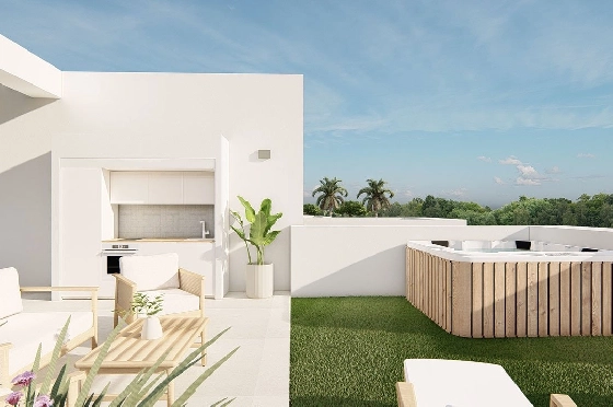 Penthouse Apartment in Ciudad Quesada zu verkaufen, Wohnfläche 153 m², Zustand Erstbezug, Klimaanlage, 2 Schlafzimmer, 2 Badezimmer, Pool, ref.: HA-CQN-131-A02-28