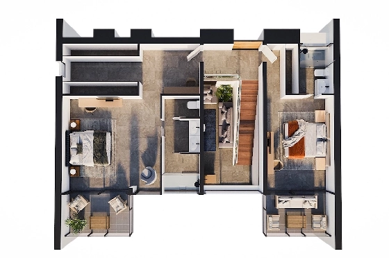 Villa in Calpe(Calpe Town Centre) zu verkaufen, Wohnfläche 284 m², Klimaanlage, Grundstück 967 m², 3 Schlafzimmer, 3 Badezimmer, Pool, ref.: CA-H-1910-AMBI-14