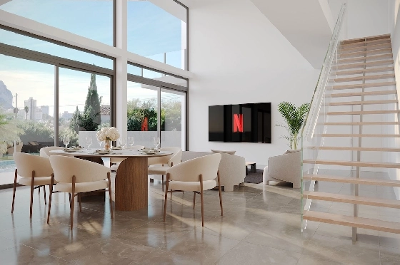 Villa in Calpe(Calpe Town Centre) zu verkaufen, Wohnfläche 284 m², Klimaanlage, Grundstück 967 m², 3 Schlafzimmer, 3 Badezimmer, Pool, ref.: CA-H-1910-AMBI-5